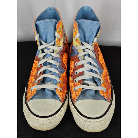 CONVERSE CHUCK TAYLOR ALL STAR HI NATIONAL PARKS PACK MAGMA ORANGE MEN'S SIZE 7 - Picture 9 of 12